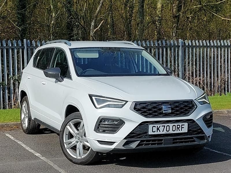 Used Seat Ateca FR 150 HP (110 kW) 2020 White SUV