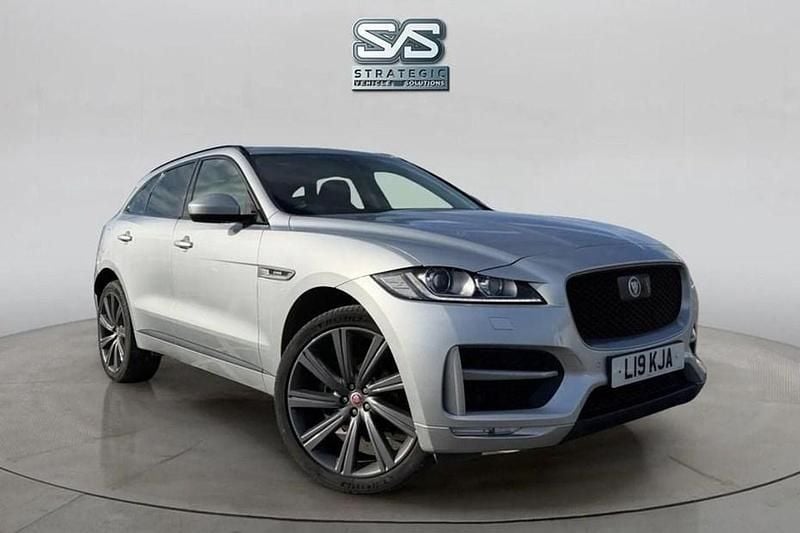 Silver Used 2018 Jaguar F-Pace R-Sport SUV | £15,990 (Fair price) - Image 1/1