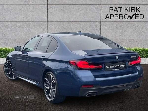 Used BMW 520 M Sport 2022 Blue Sedan