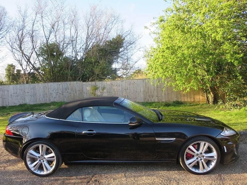 Used Jaguar XK Supercharged 2012 Black Cabriolet