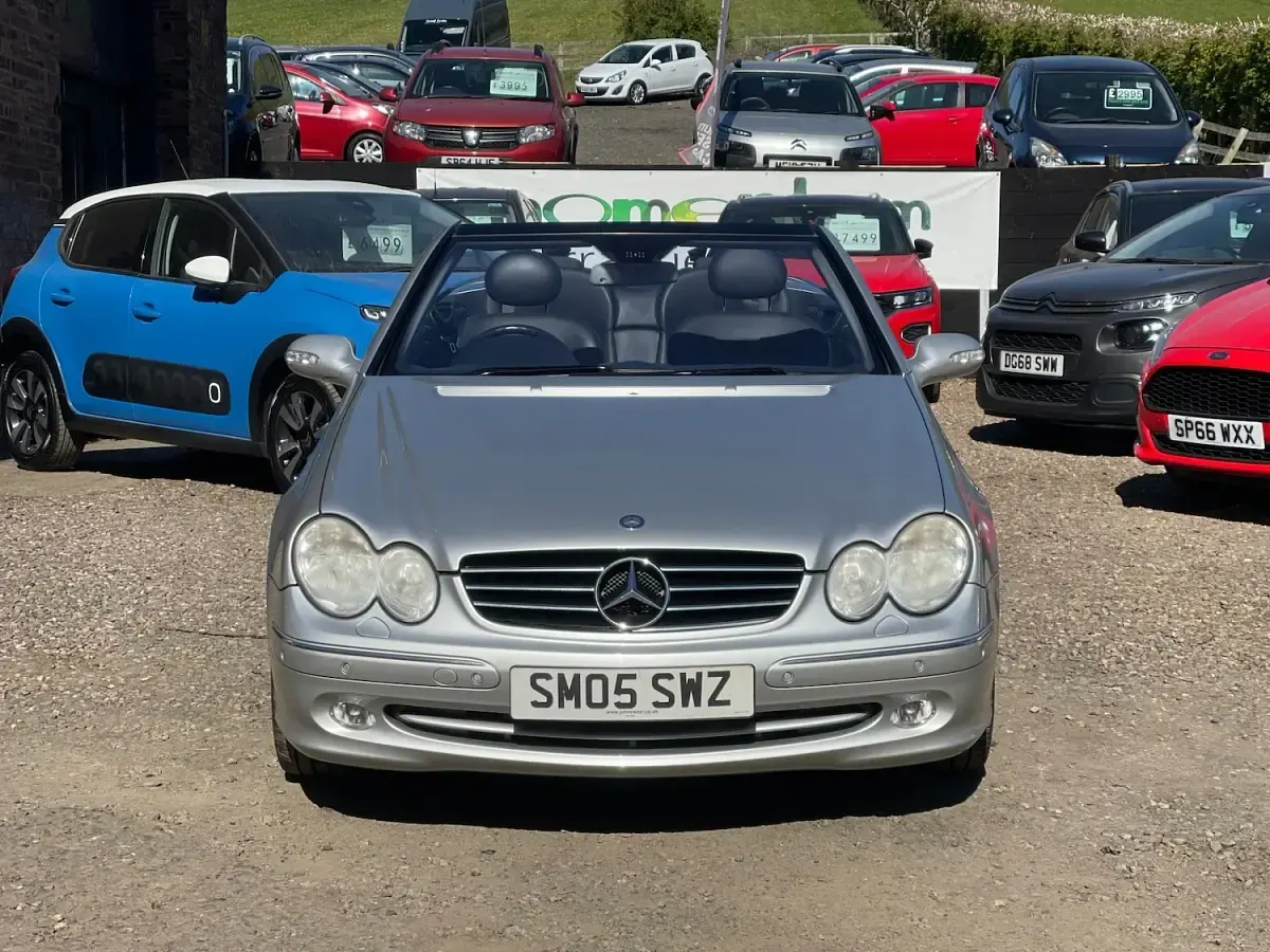 Usado Mercedes CLK200 Avantgarde 2005 Prateado Cabrios