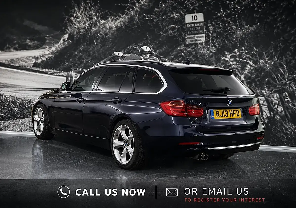 Used BMW 330 Luxury Line 2013 Blue Estate