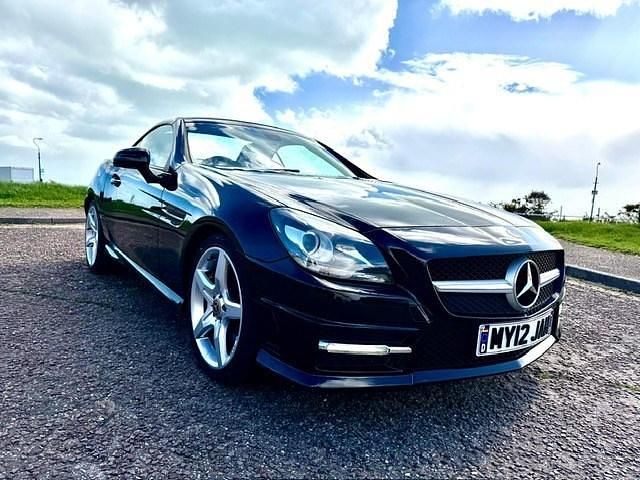 Used Mercedes SLK200 AMG 184 HP (135 kW) 2012 Black Cabriolet