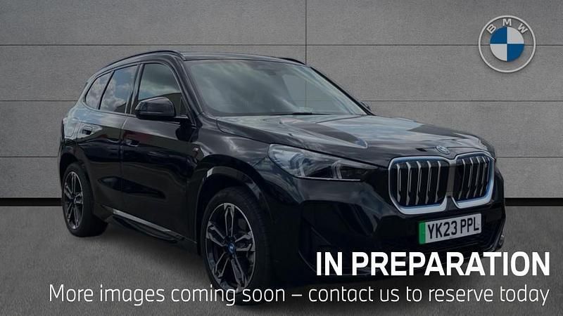 Black Used 2023 BMW iX1 M Sport SUV | £33,468 (Fair price) - Image 1/4