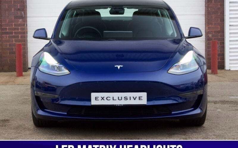 Used Tesla Model 3 Long Range AWD 366 kW (498 HP) 2023 Blue Sedan