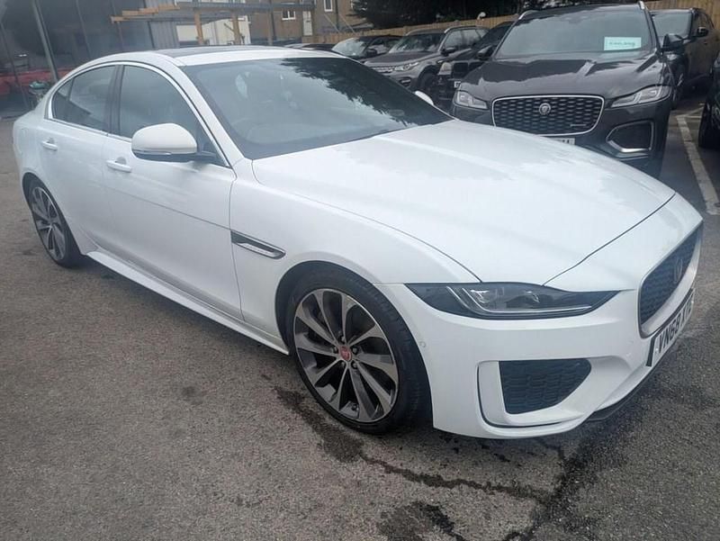 White Used 2018 Jaguar XE R-Dynamic Sedan | £16,295 (Fair price) - Image 1/4