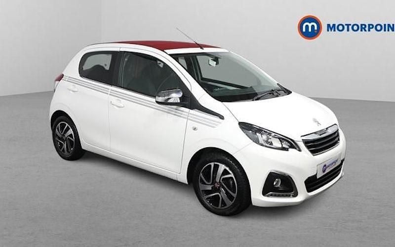 Used Peugeot 108 Collection 72 HP (52 kW) 2019 White Hatchback