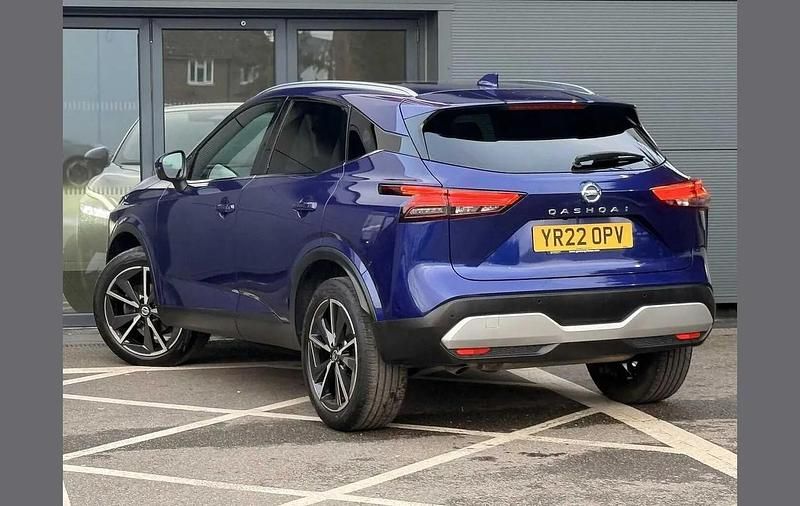 Used Nissan Qashqai Tekna 155 HP (114 kW) 2022 Blue SUV