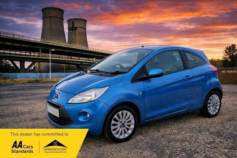 Used Ford Ka Zetec 69 HP (50 kW) 2012 Blue Hatchback