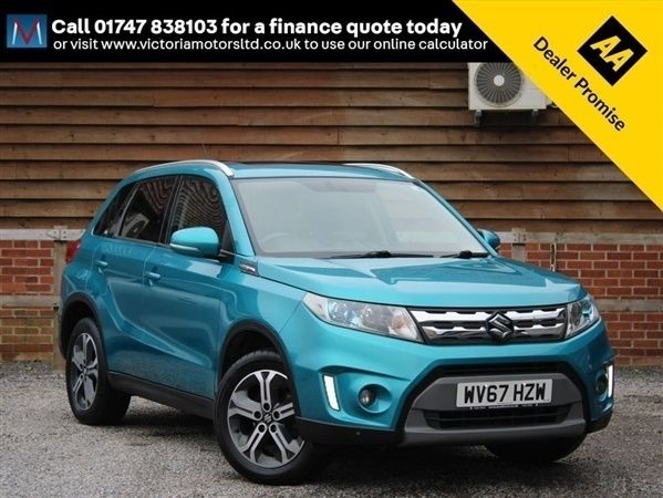 Blue Used 2017 Suzuki Vitara SZ5 SUV | £12,995 (A bit pricey) - Image 1/1