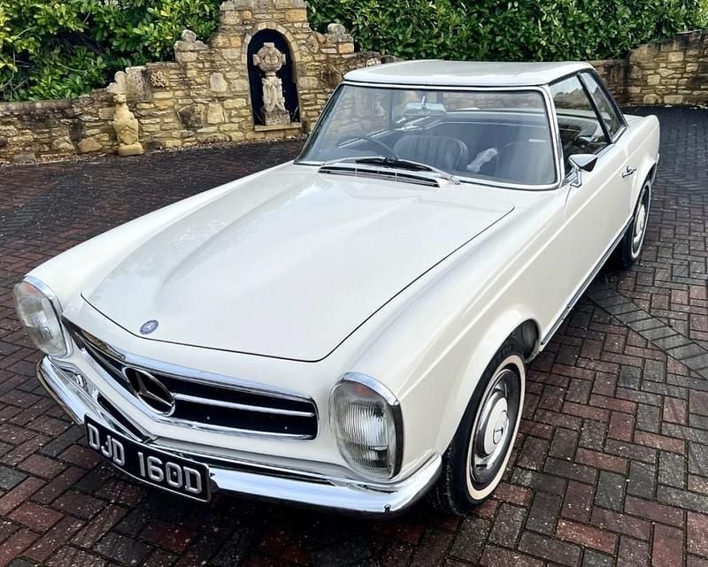 Used Mercedes 230 1966 White Cabriolet