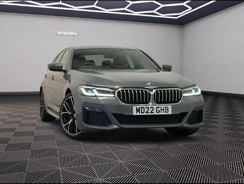 Grey Used 2022 BMW 520 M Sport Sedan | £29,995 (Fair price) - Image 1/4