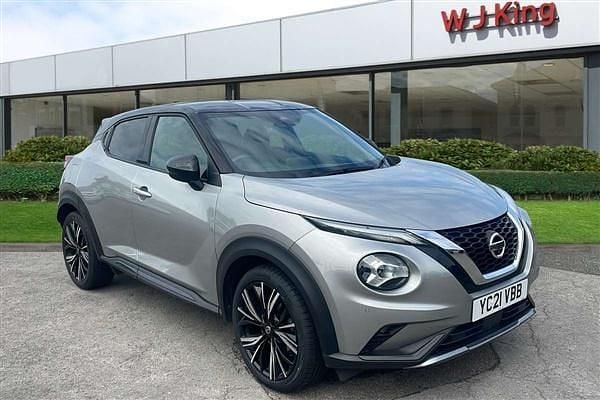 Silver Used 2021 Nissan Juke Tekna+ SUV | £16,395 (A bit pricey) - Image 1/3