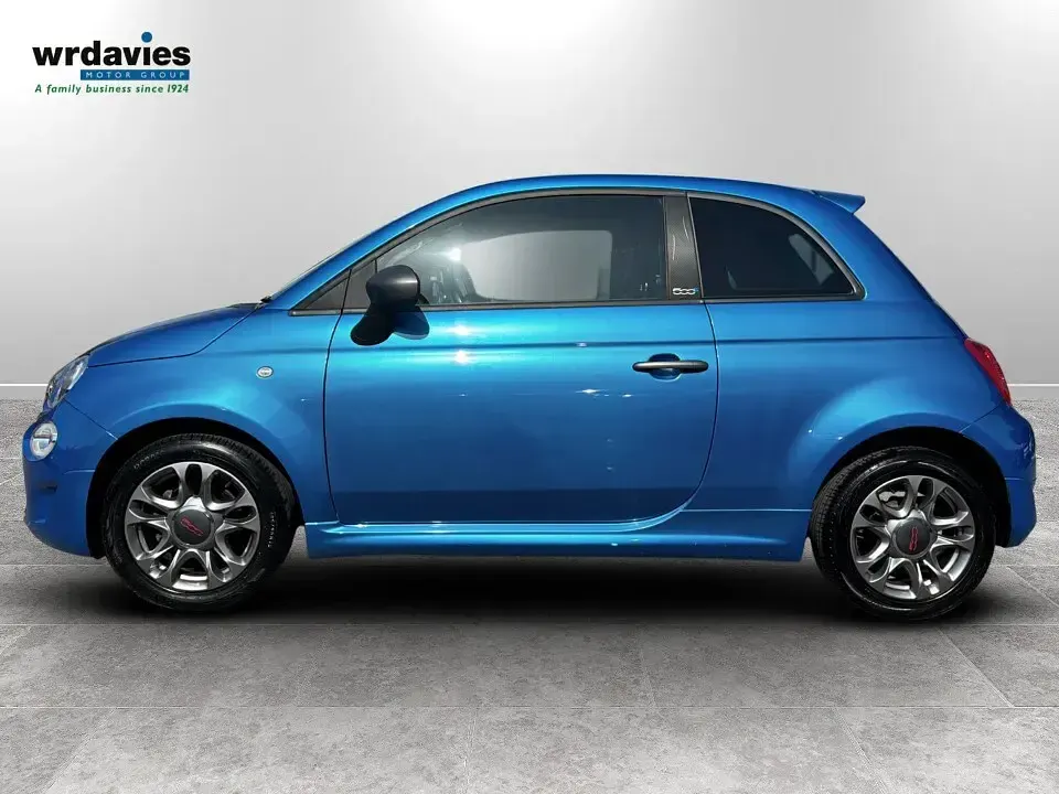 Used Fiat 500 S 69 HP (50 kW) 2017 Blue Hatchback