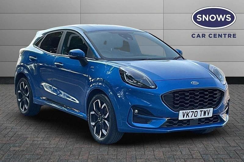 Blue Used 2020 Ford Puma Gen-E ST-Line X SUV | £13,349 (Fair price) - Image 1/4