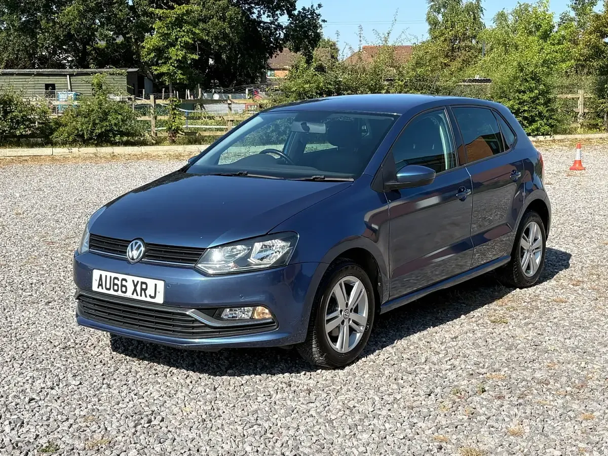 Used VW Polo Match 2016 Blue Hatchback