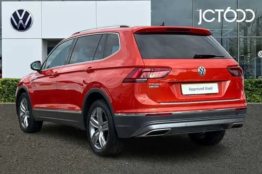 Usado VW Tiguan Allspace SEL 150 HP (110 kW) 2019 Laranja SUV