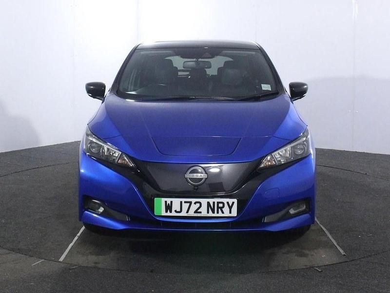 Used Nissan Leaf N-Connecta 110 kW (150 HP) 2022 Blue Hatchback