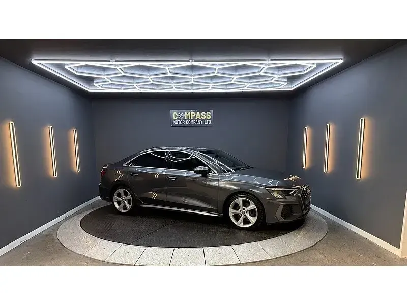 Used Audi A3 S-Line 150 HP (110 kW) 2020 Grey Sedan
