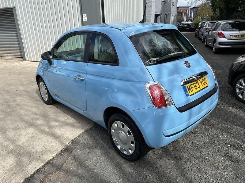 Used Fiat 500 Pop 69 HP (50 kW) 2013 Blue Hatchback