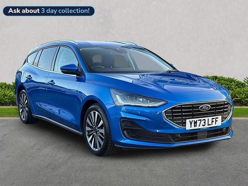Used Ford Focus Titanium X 2023 Blue Estate