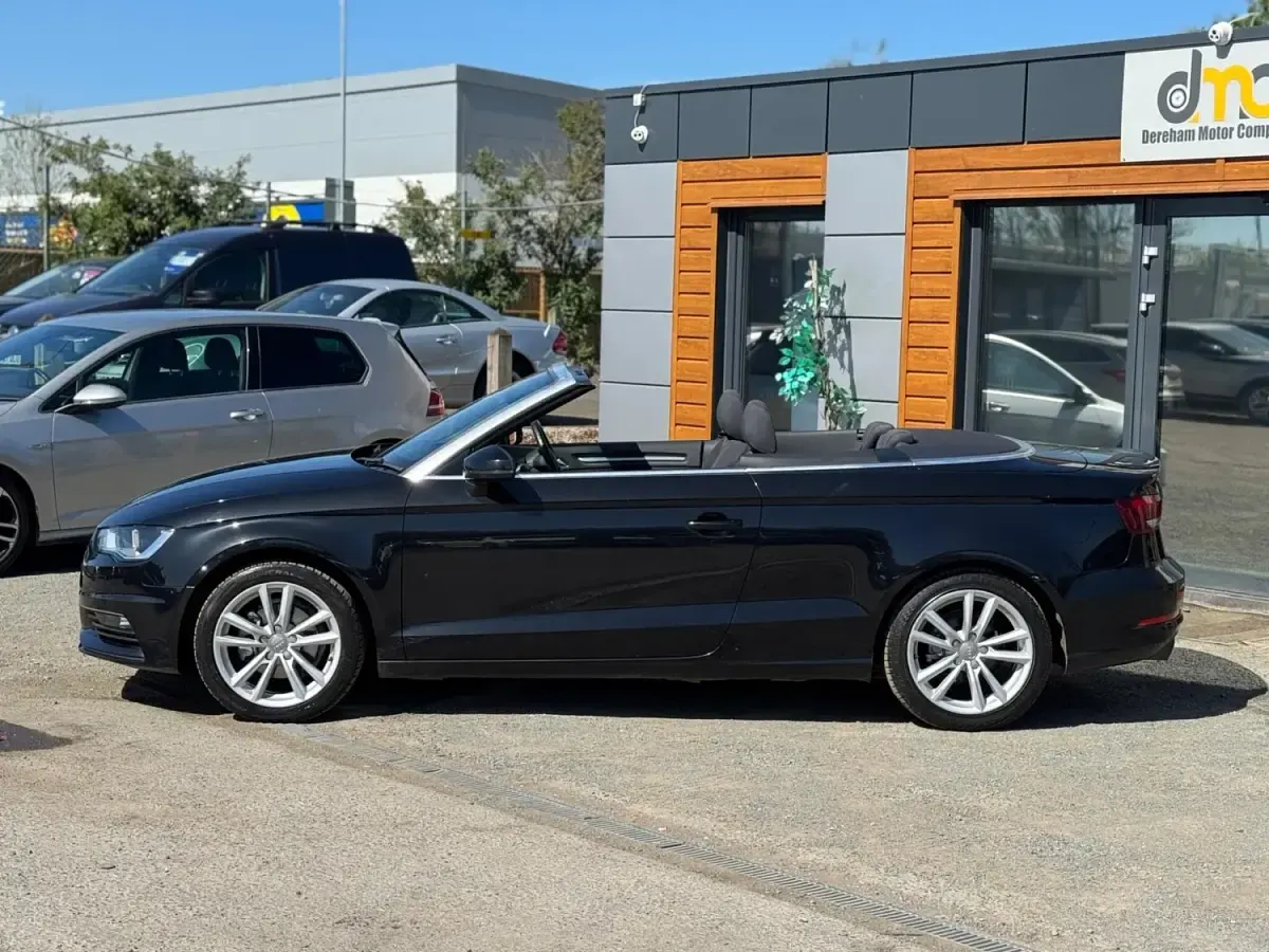 Begagnad Audi A3 Cabriolet Sport 2014 Svart Cab