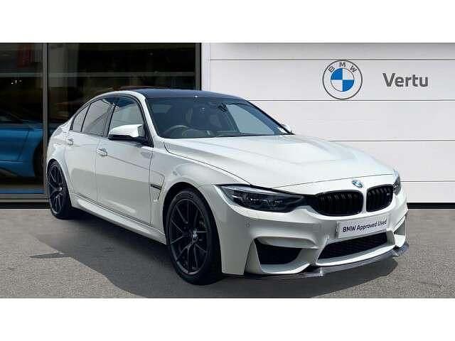 White Used 2018 BMW M3 Performance Sedan | £53,495 - Image 1/4