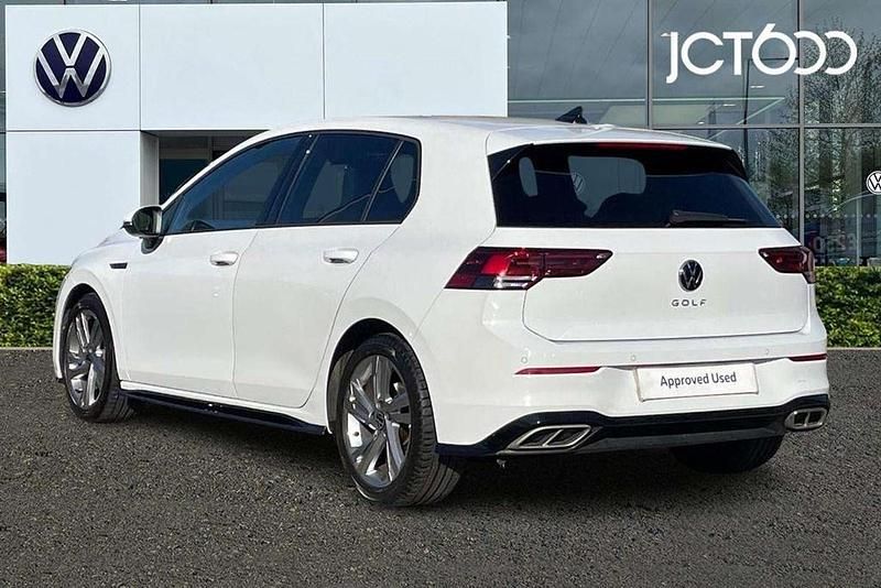 Used VW Golf VIII R-line 150 HP (110 kW) 2023 White Hatchback