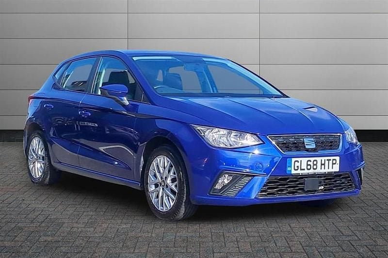 Used Seat Ibiza SE Technology 95 HP (69 kW) 2019 Mystery blue Hatchback