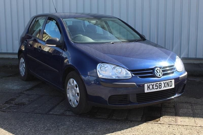 Used VW Golf VI S 2008 Blue Hatchback