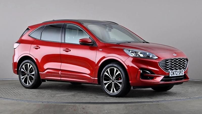 Red Used 2022 Ford Kuga ST-Line X SUV | £21,798 (A bit pricey) - Image 1/4