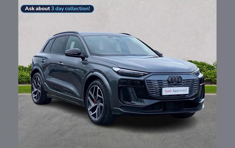 Grey Used 2025 Audi Q6 e-tron Advanced SUV | £64,958 (Expensive) - Image 1/4