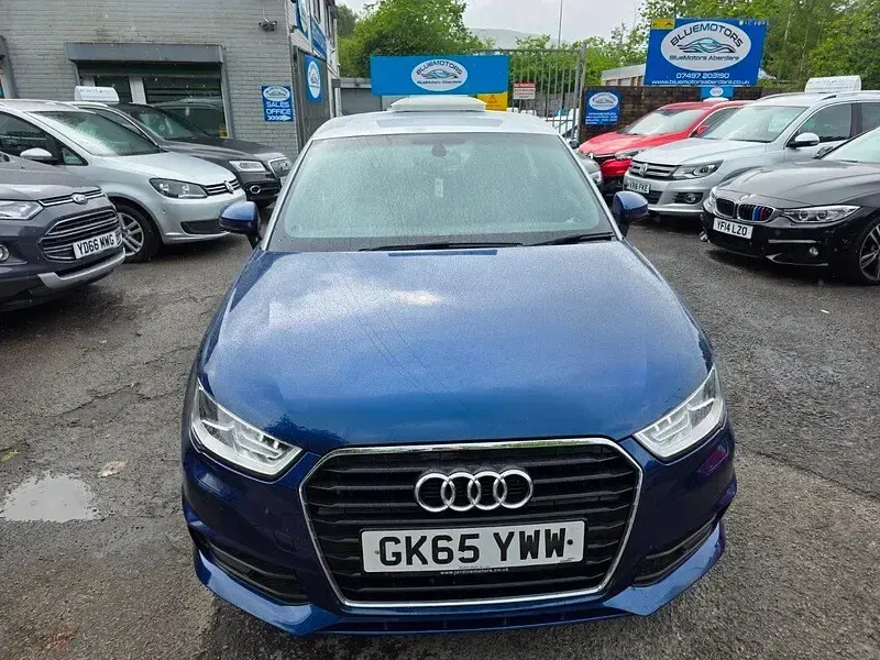Used Audi A1 Sportback S-Line 2015 Blue Hatchback