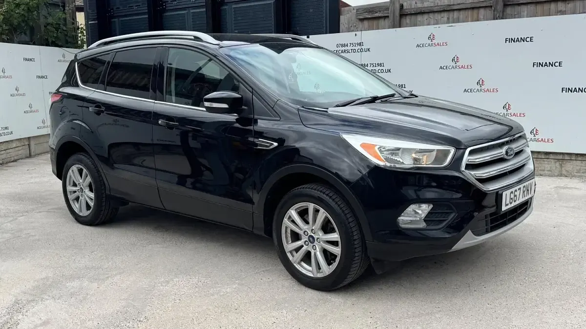 Used Ford Kuga Zetec 120 HP (88 kW) 2017 Black SUV