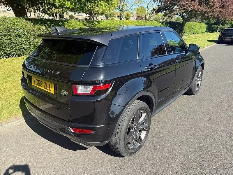 Used Land Rover Range Rover evoque Landmark 2018 Black Estate
