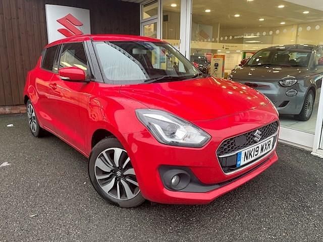 Used Suzuki Swift SZ5 2019 Red Hatchback