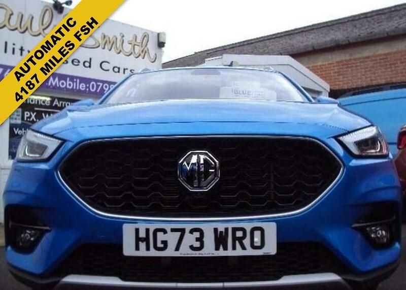 Used MG ZS Exclusive 111 HP (81 kW) 2023 Blue Hatchback