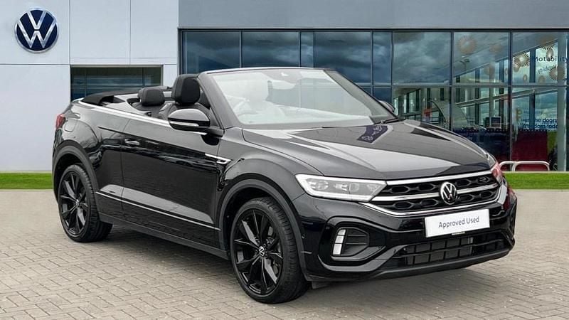Used VW T-Roc Cabriolet R-line 147 HP (108 kW) 2025 Black Cabriolet