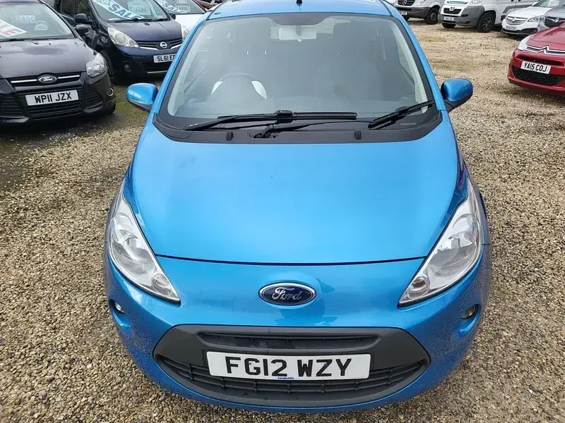 Used Ford Ka Zetec 69 HP (50 kW) 2012 Blue Hatchback