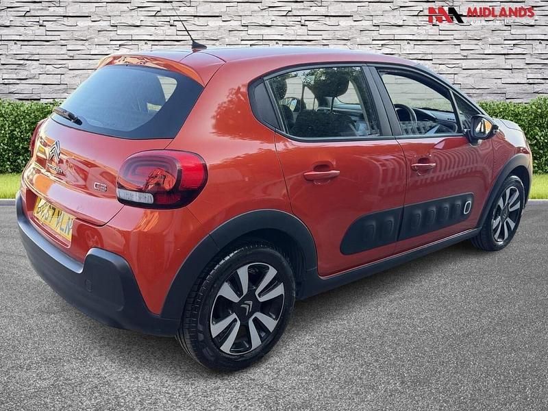 Used Citroën C3 Feel 110 HP (80 kW) 2017 Orange Hatchback