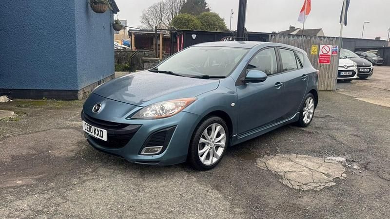 Używany Mazda 3 105 KM (77 kW) 2010 Niebieski Hatchback