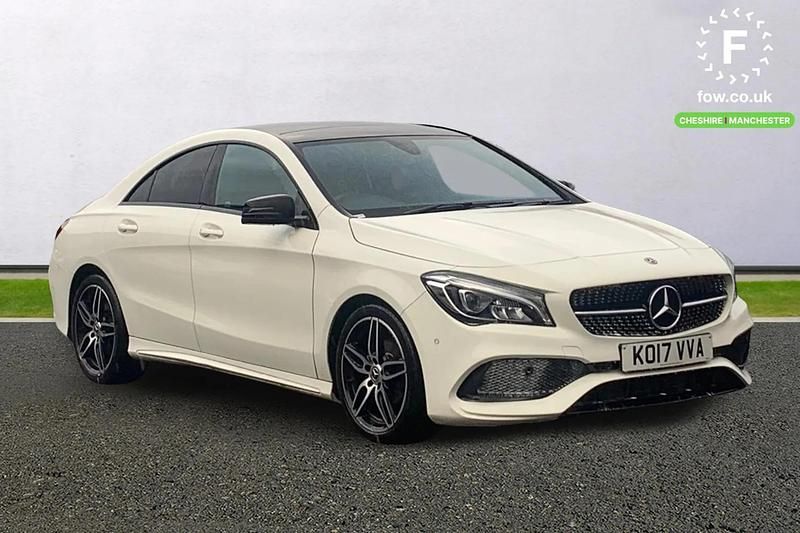 White Used 2017 Mercedes CLA200 Active Coupe | £12,699 (Fair price) - Image 1/3