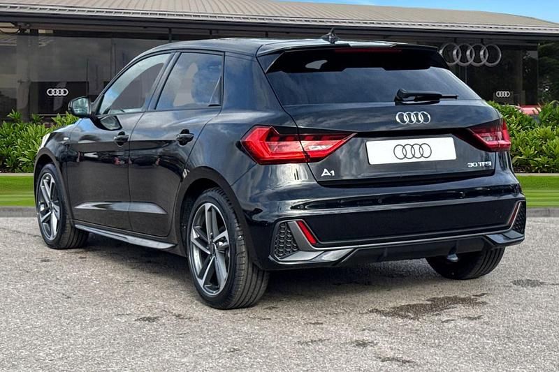 New Audi A1 Sportback S-Line 2026 Black Hatchback