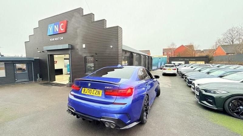 Blue Used 2020 BMW 320 M Sport Sedan | £20,991 (Fair price) - Image 1/4