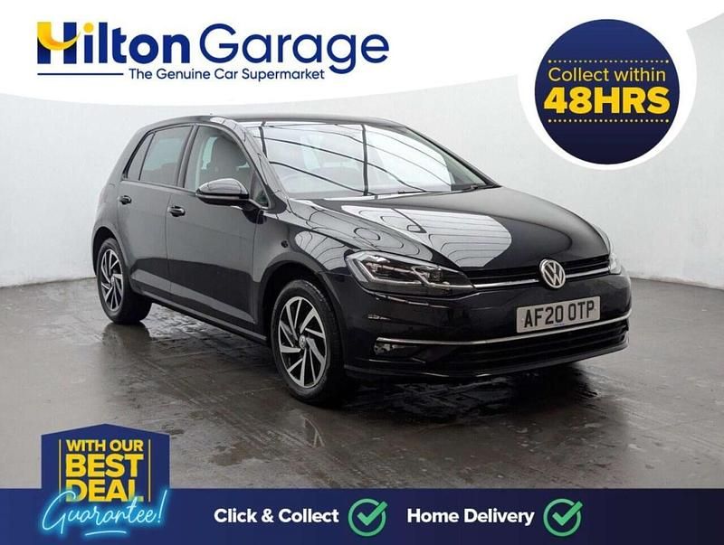 Used VW Golf VII Edition 150 HP (110 kW) 2020 Black Hatchback