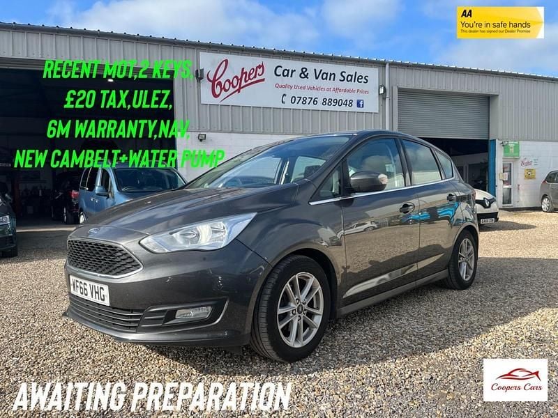 Grey Used 2016 Ford C-MAX Zetec MPV | £5,750 (Fair price) - Image 1/1