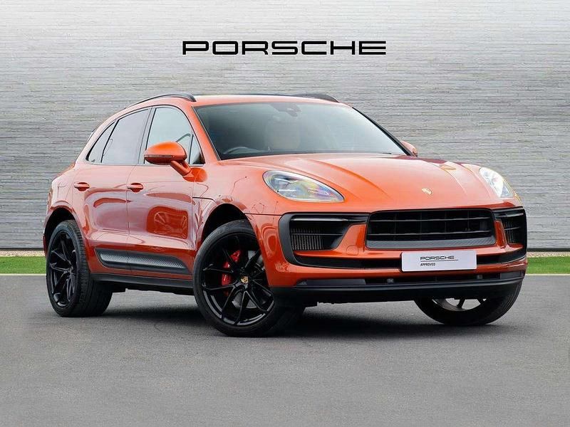 Orange Used 2022 Porsche Macan S SUV | £51,999 - Image 1/4