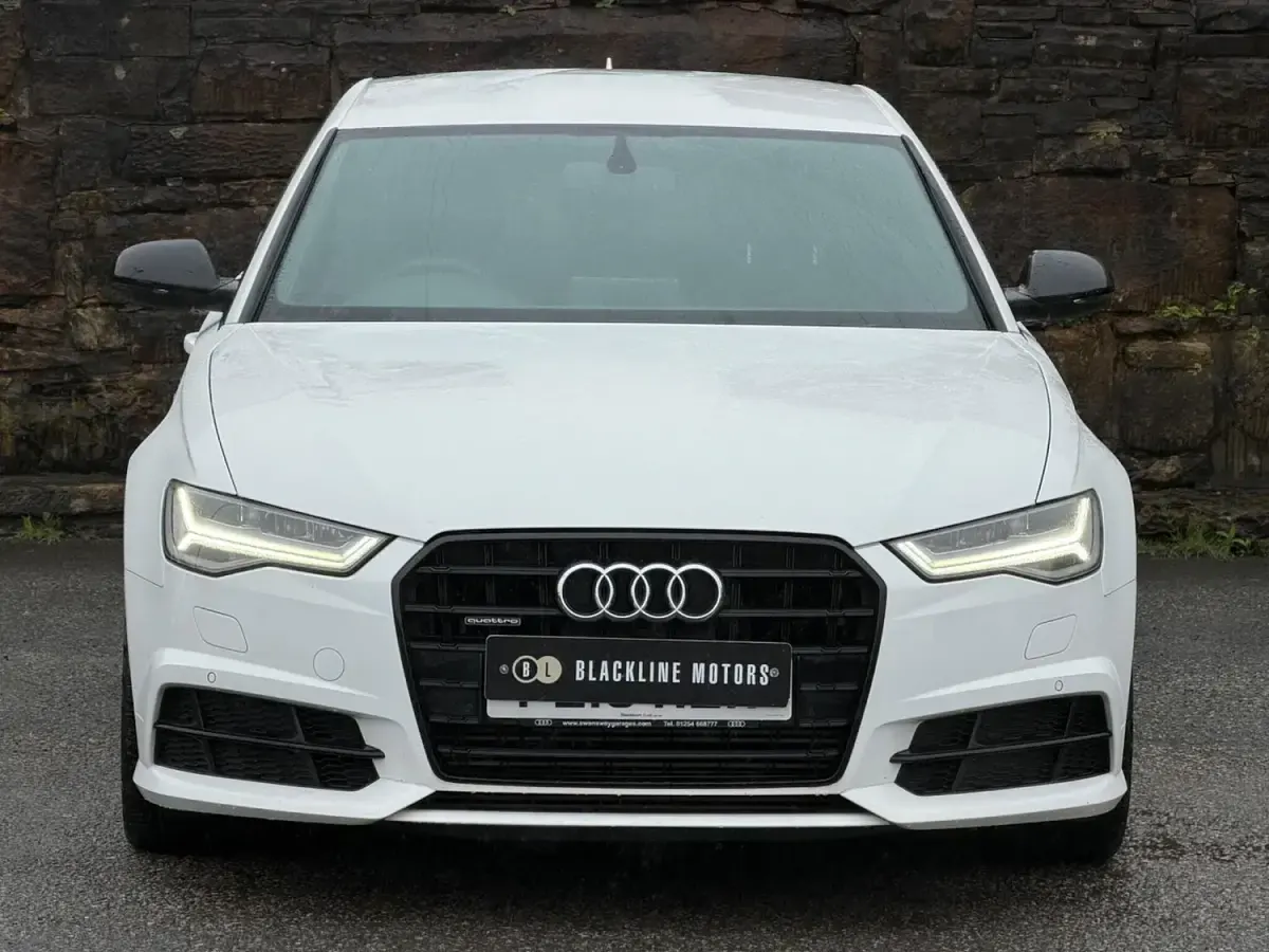 Used Audi A6 Black Edition 272 HP (200 kW) 2018 White Sedan