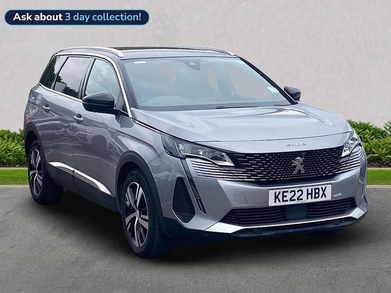 Grey Used 2022 Peugeot 5008 GTi MPV | £18,299 (Fair price) - Image 1/4