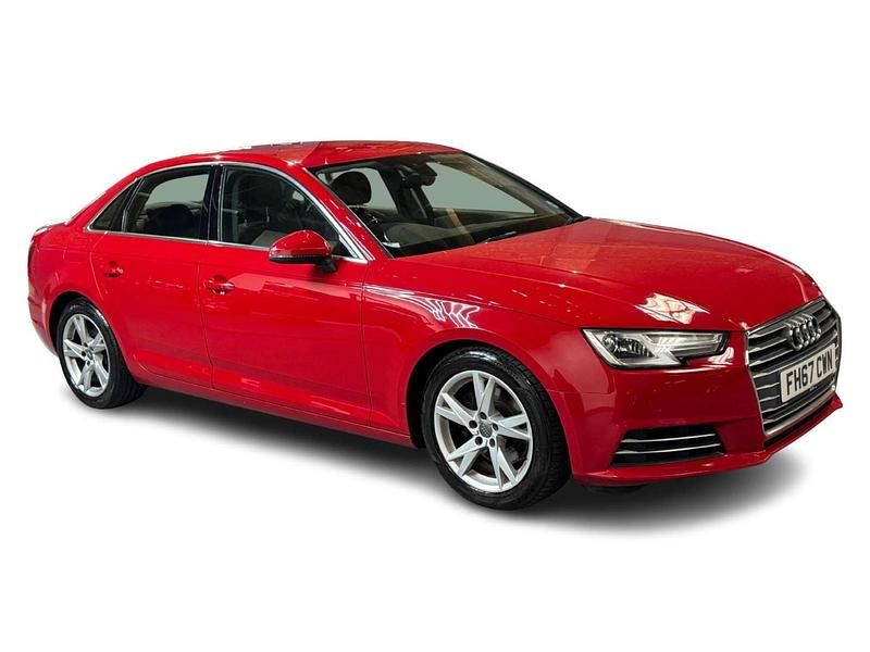 Used Audi A4 Business 190 HP (139 kW) 2018 Red Sedan
